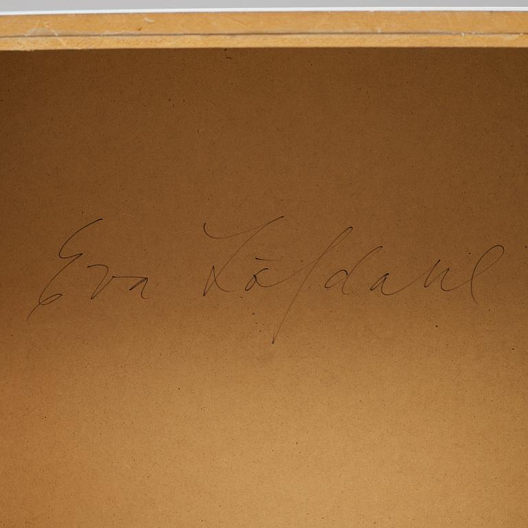 EVA LÖFDAHL, wall object. Signed on verso.