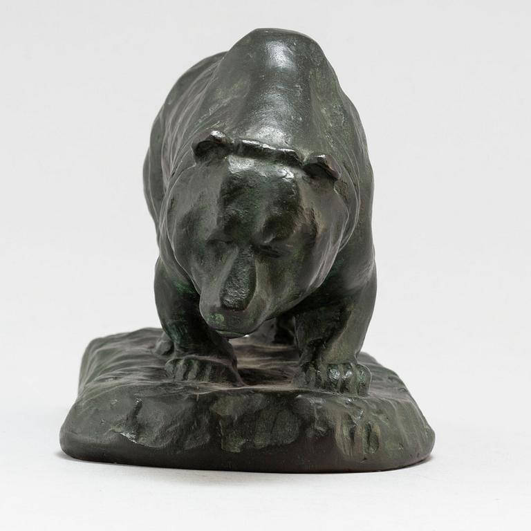 ARVID KNÖPPEL, Sculpture, bronze. Signed, foundry mark Otto Meyers Eftr. Fud.