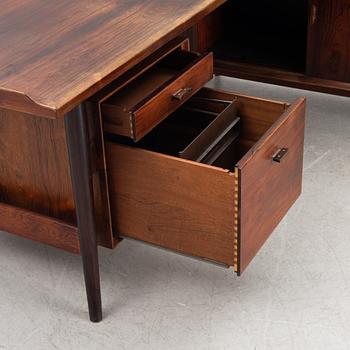 Arne Vodder, a desk with sideboard, Sibast Möbler, Denmark, 1960's.