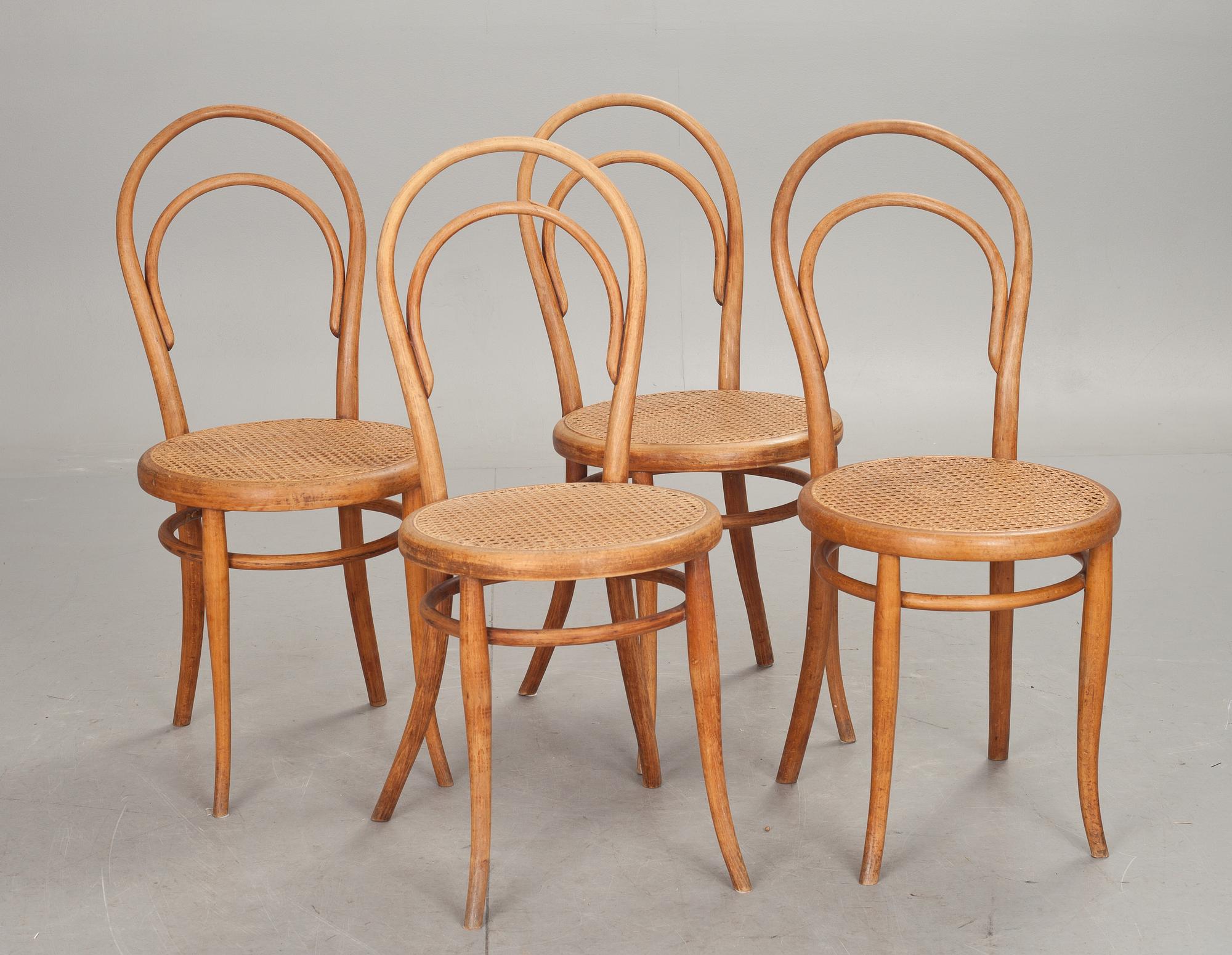 STOLAR, 4 st, Thonet, 1900-tal.