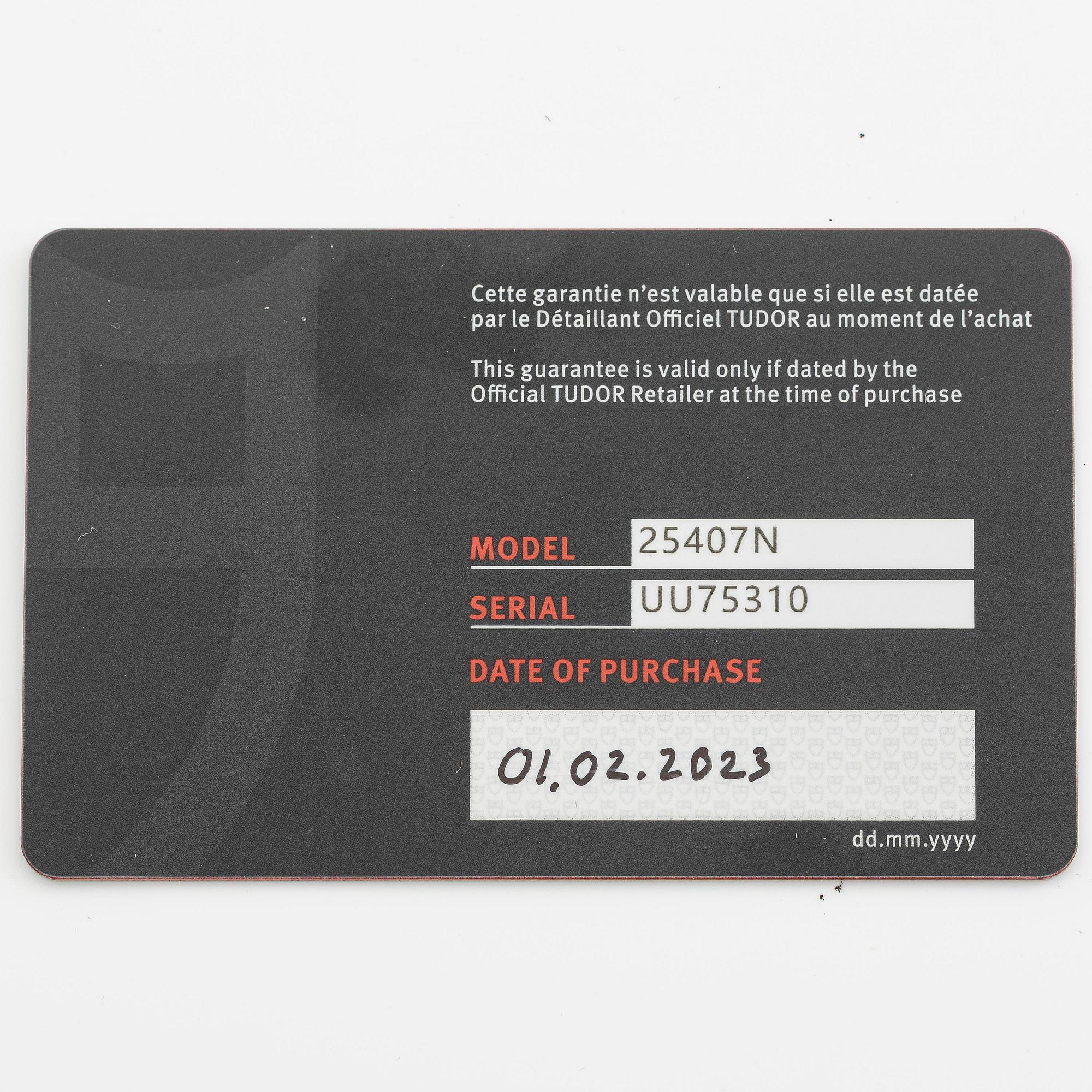 Tudor, Pelagos 39, ca 2023.