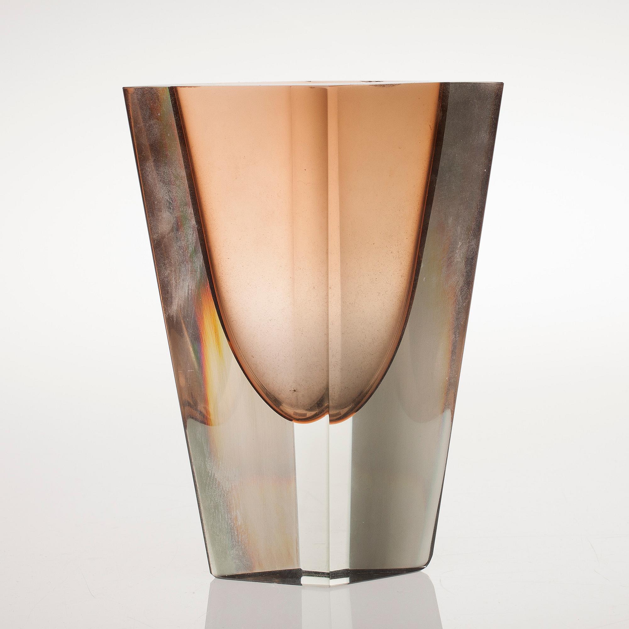 KAJ FRANCK, VAS, glas, "Prisma", märkt Nuutajärvi Notsjö.