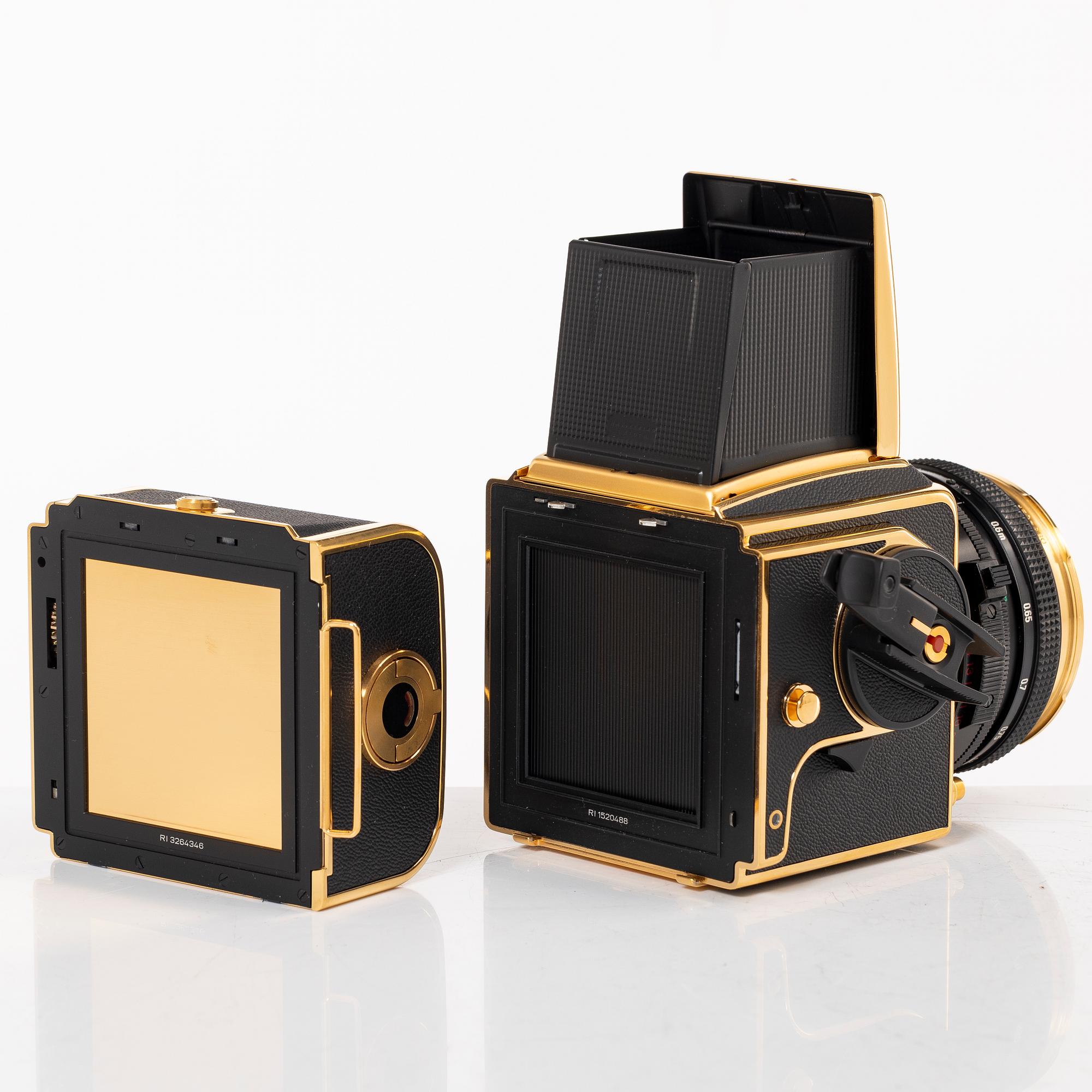 A Hasselblad camera, 2000FC/M, anniversary edition, 1985.