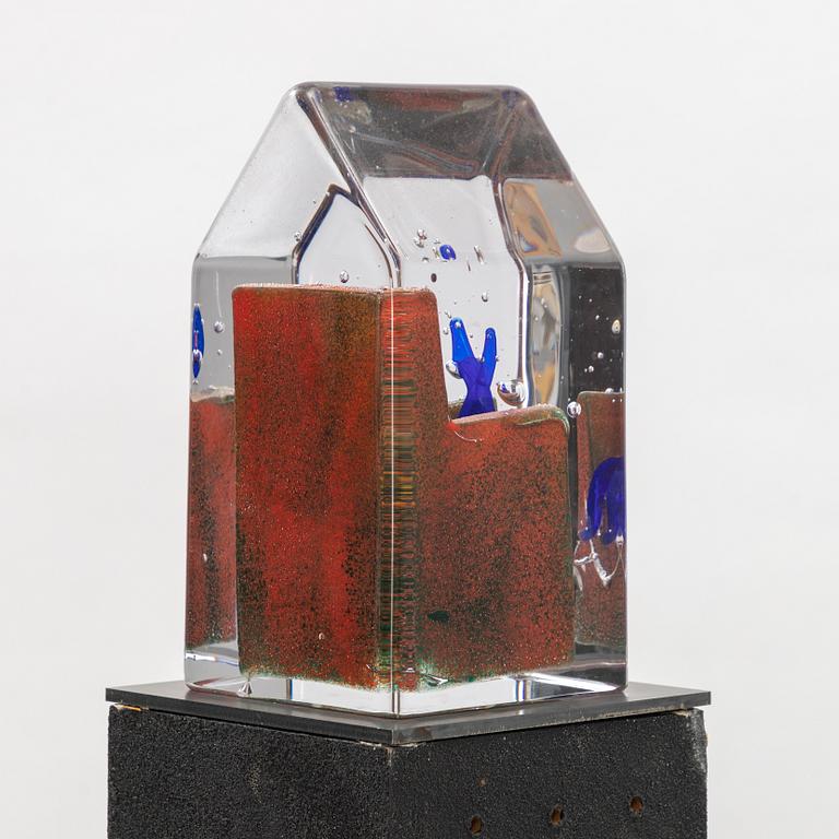 Kjell Engman, a unique sculpture, Kosta Boda.