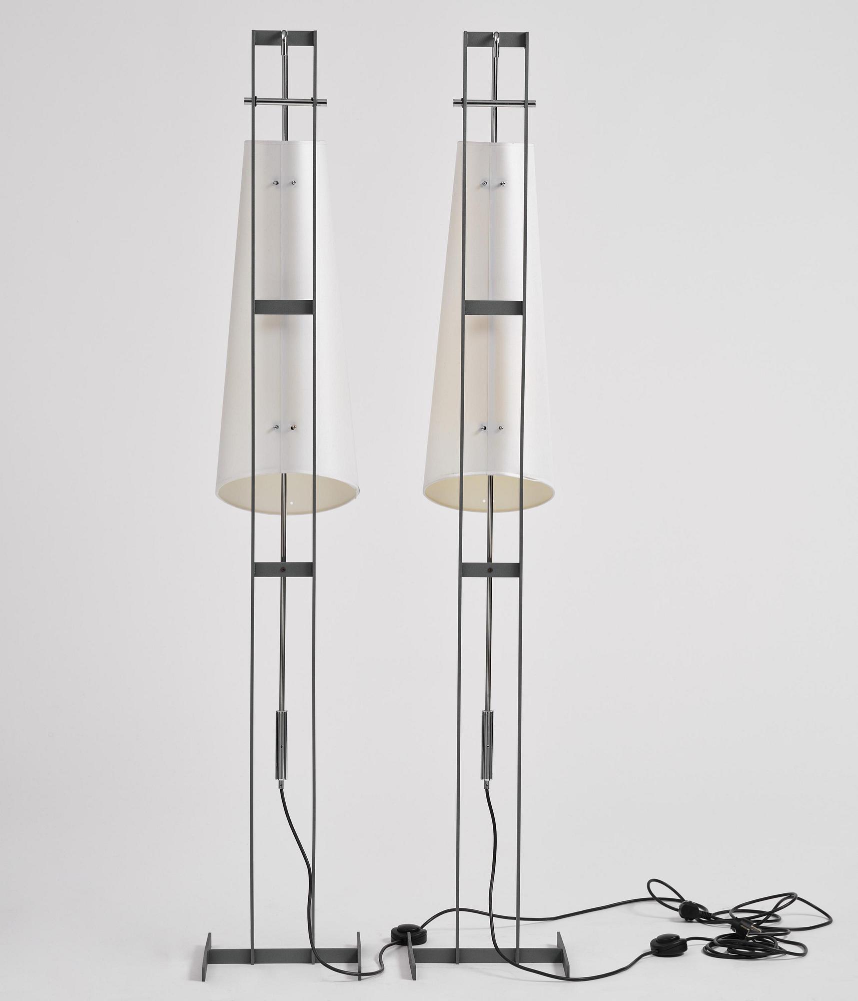 Jaime Tresserra, a pair of "Ibiza" floor lamps, Dessiè, contemporary.