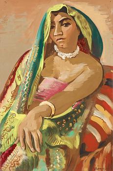 91. Isaac Grünewald, "Hinduiskan i den indiska sjalen" (The Hindu Woman).