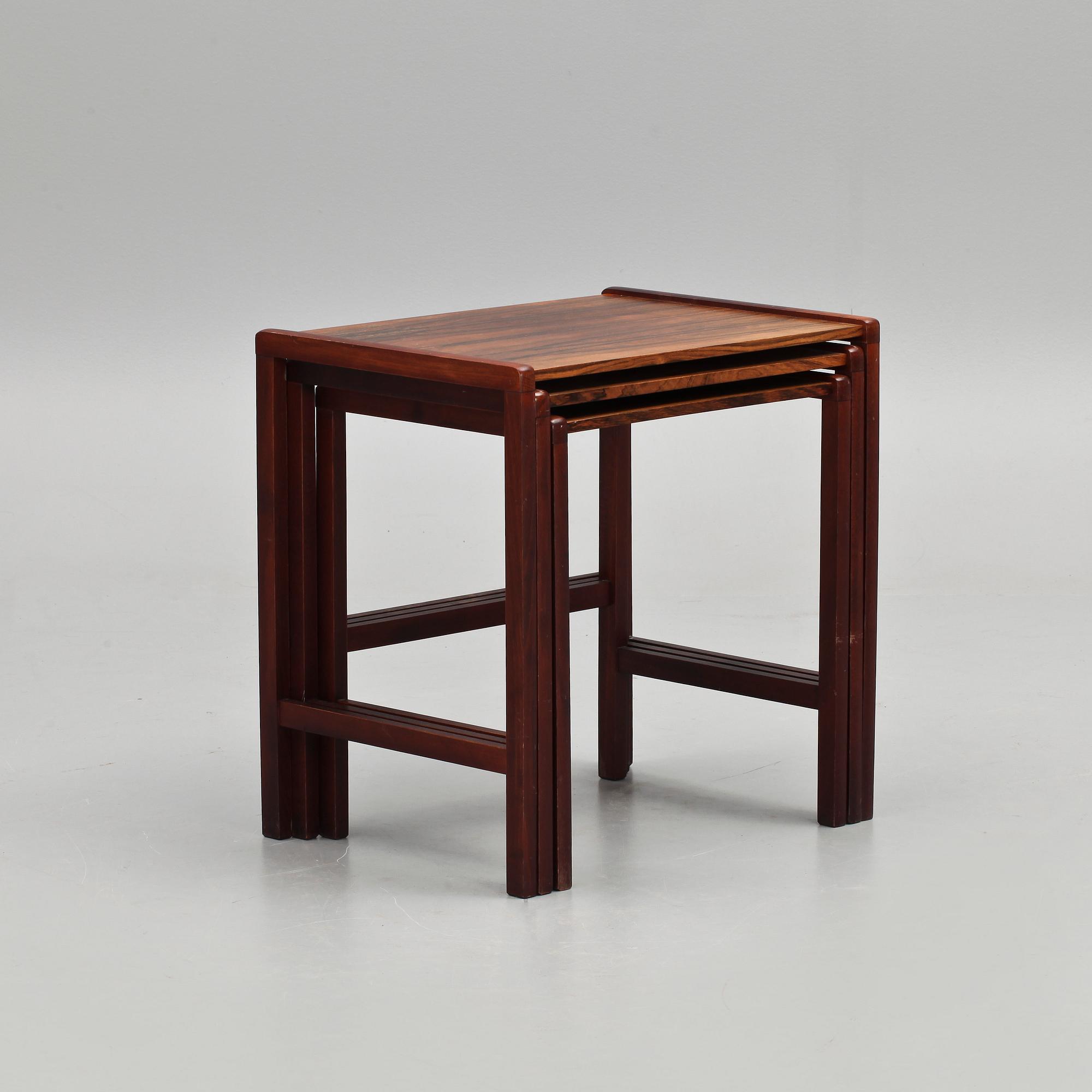 SATSBORD, 3 delar, 1950/60-tal.