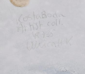 VAS, glas, "Caramba", Ulrica Hydman-Vallien, Kosta Boda.