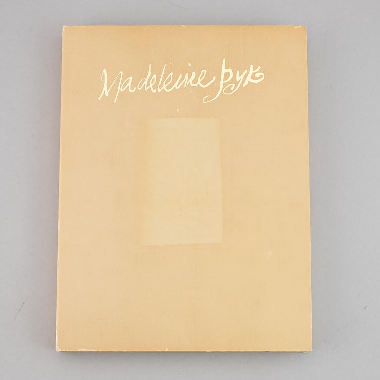 Madeleine Pyk, gouche, lithograph in colours and book.