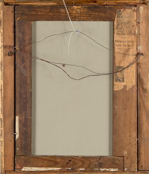 Pehr Hörberg, tillskriven, Gumma vid spisen.