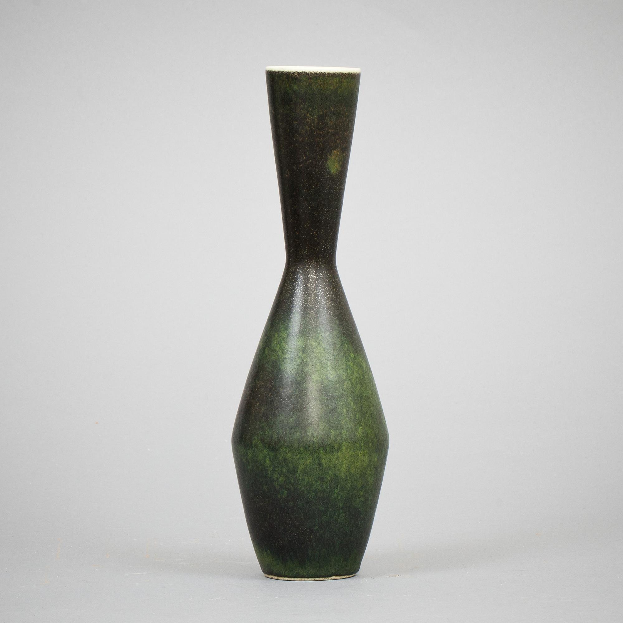 VAS, stengods, Carl-Harry Stålhane, unik, sign och dat -55.  Rörstrand.