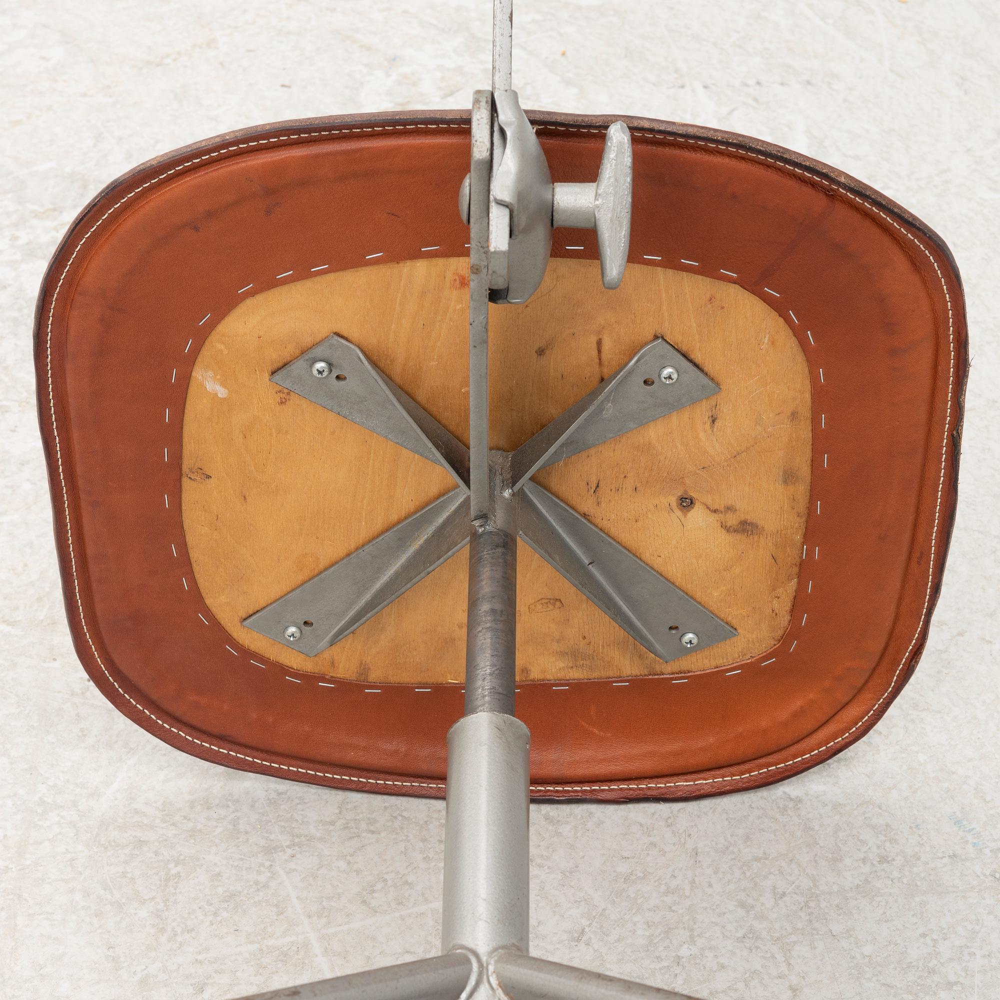 An industry/office chairs, Åry Ståmöbler, Sweden, 1930's/40's.