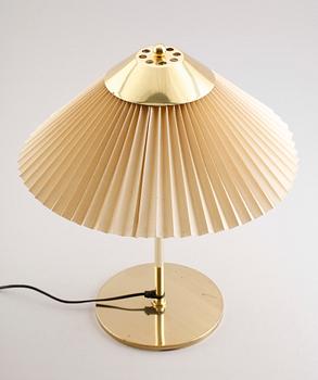 BORDSLAMPA, Danmark, 1900-talets andra hälft.