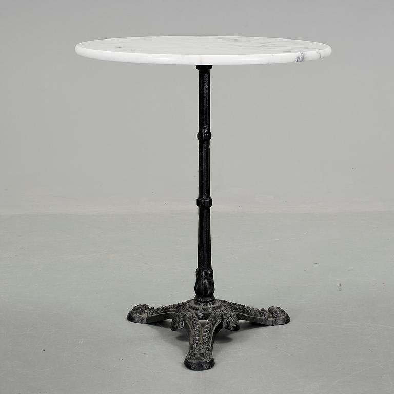 TRÄDGÅRDSBORD, 1900-talets andra hälft.