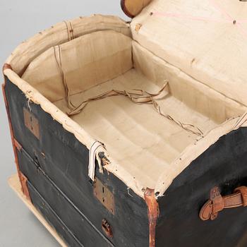 A trunk by F Dillon, made in the first half of the 20th century.