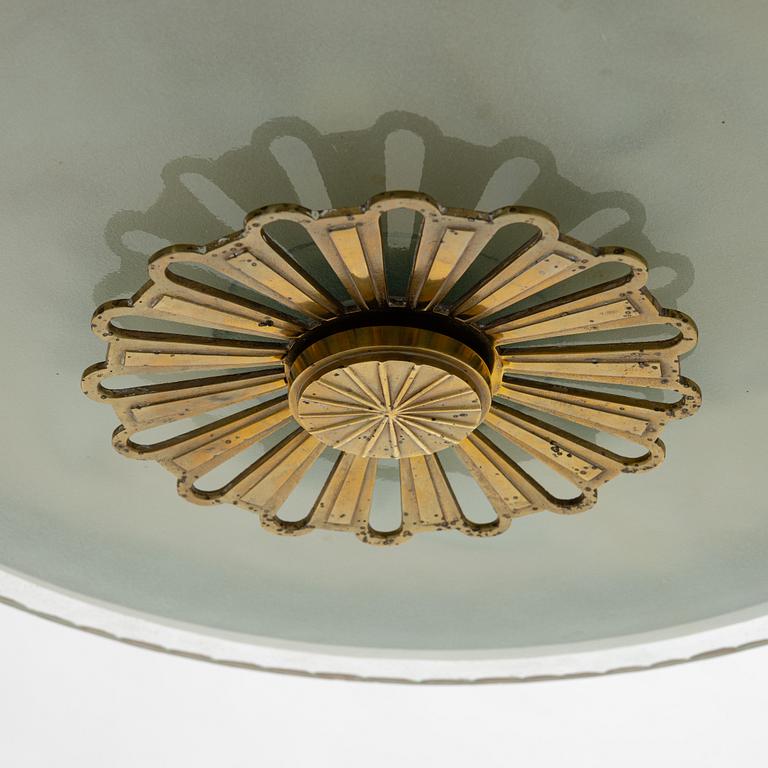 A Swedish Ceiling Lamp, Einar Bäckströms Metallvarufabrik, 1920-1930s.