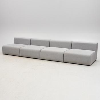 Modular sofa, 4 pieces, "Mags", HAY, contemporary.