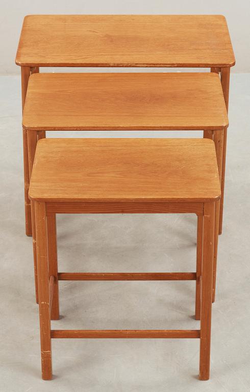 SATSBORD, 3 delar, 1950/60-tal.
