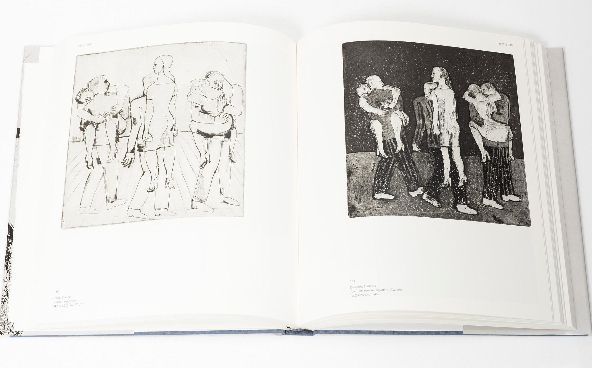 Lena Cronqvist, Catalogue raisonné, “Copper Plate Prints 1974–2009”, with “Stilleben I”, etching, signed and numbered 21/25.