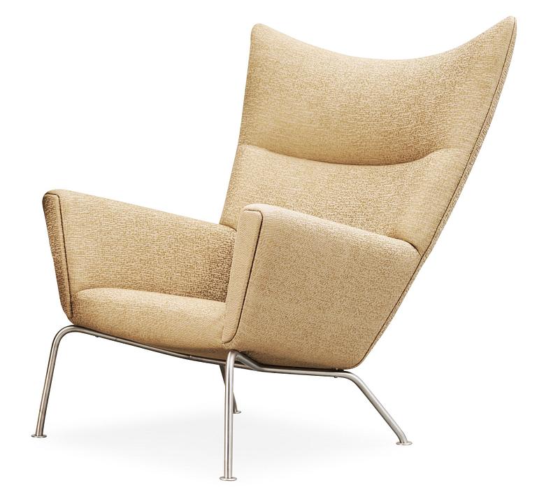 HANS J WEGNER, fåtölj, "Wing chair", CH-445, Carl Hansen & Søn, Danmark.