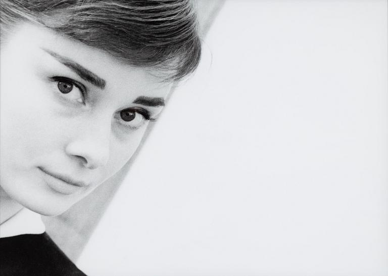 Per-Olow Anderson, "Audrey Hepburn photographed 1955 in Italy during the Paramount production...".