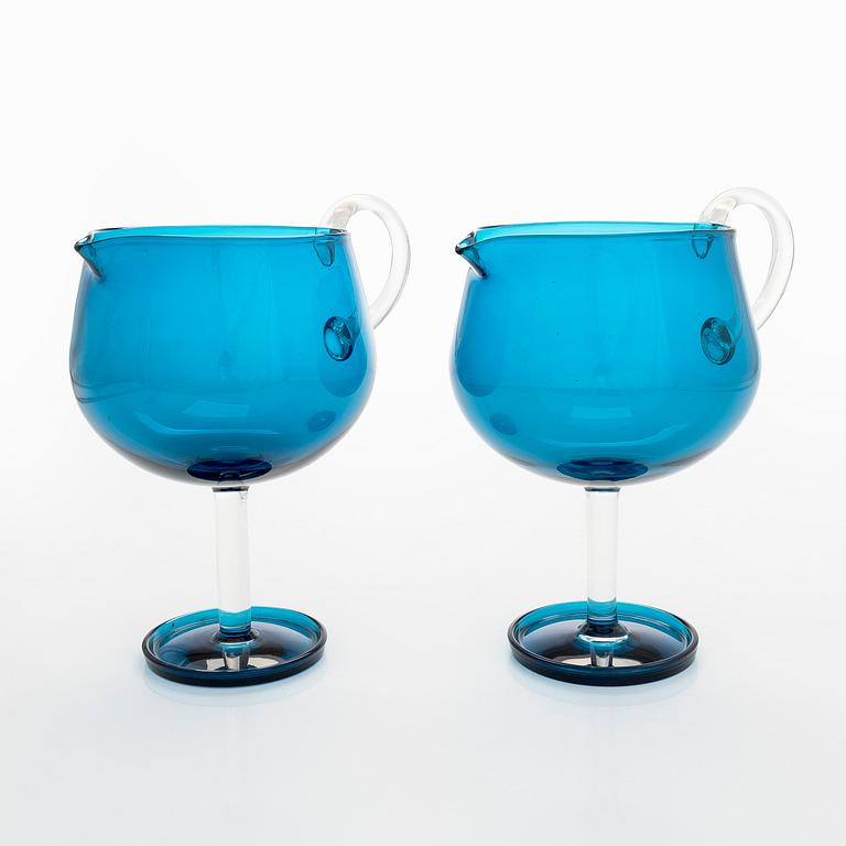 Nanny Still, A pair of jugs, "Harlequin" Riihimäen Lasi Oy.