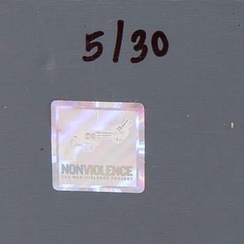 Carl-Fredrik Reuterswärd / The Non-Violence Project Foundation, numbered and dated 5/30 2017.