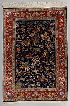 MATTA, troligen Ghom, figural, sent 1900-tal, ca 202 x 139 cm.