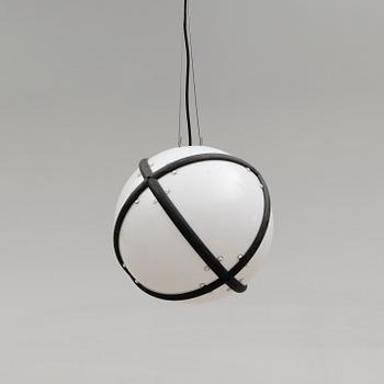 TAKLAMPA, "Skelder", Lars Englund, Källemo, 1900-/2000-tal. Höjd ca 90 cm.