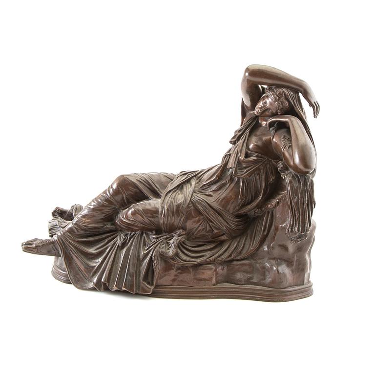 Pierre Julien after the sculpture "Sleeping Ariadne" (after an ancient original).