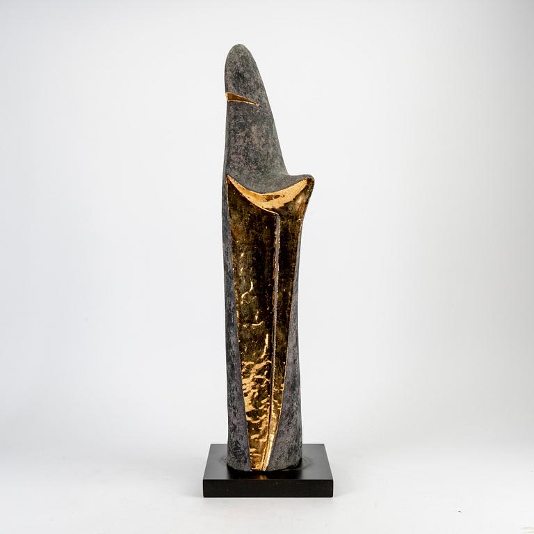 Alf Ekberg,  a signed stoneware sculpture.