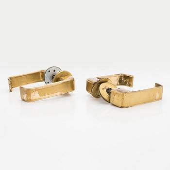 Timo Sarpaneva, Dörrhandtag, 3 par+1 "Lasta" Primo Oy. Formgiven 1964.