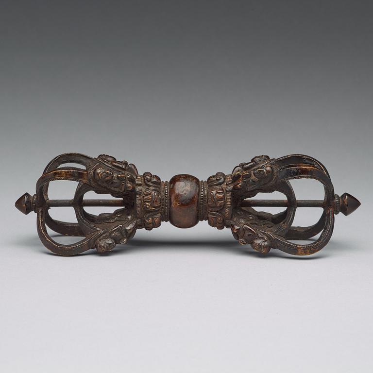 VAJRA, brons. Tibet, 1800-tal.