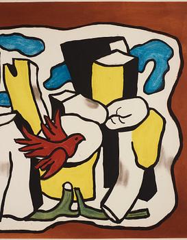 Fernand Léger After, "L'Oiseau rouge dans le bois".