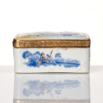 Dosor, tre stycken. Europa, 1700-tal.