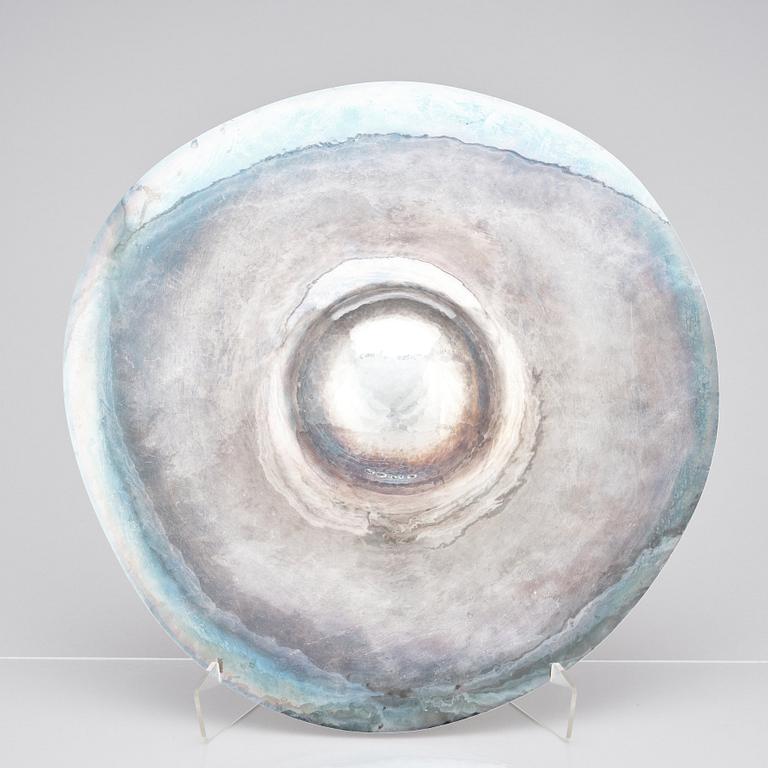 Nils Nisbel, a sterling silver bowl, Sigtuna, Sweden 1978.