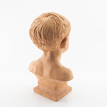 Nils Möllerberg, bust model for "Carl Gustaf", 1929.
