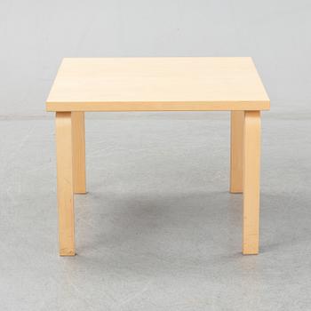 Alvar Aalto, a birch coffee table, Artek, Finland, 2002.