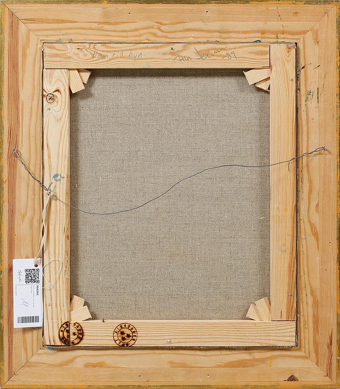 ÅKE LEXMON, olja på duk, signerad och daterad -89.