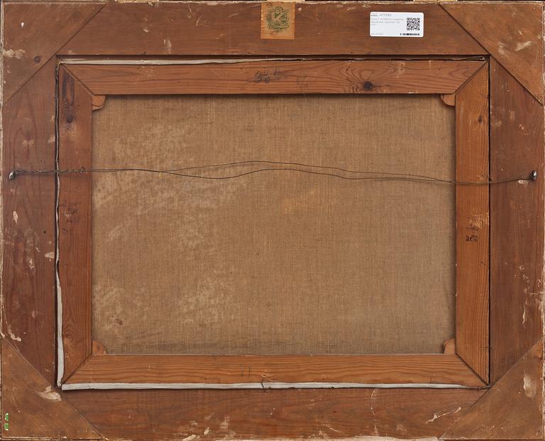 ADOLF HEINRICH-HANSEN, olja på duk, signerad "Ad H.H.".