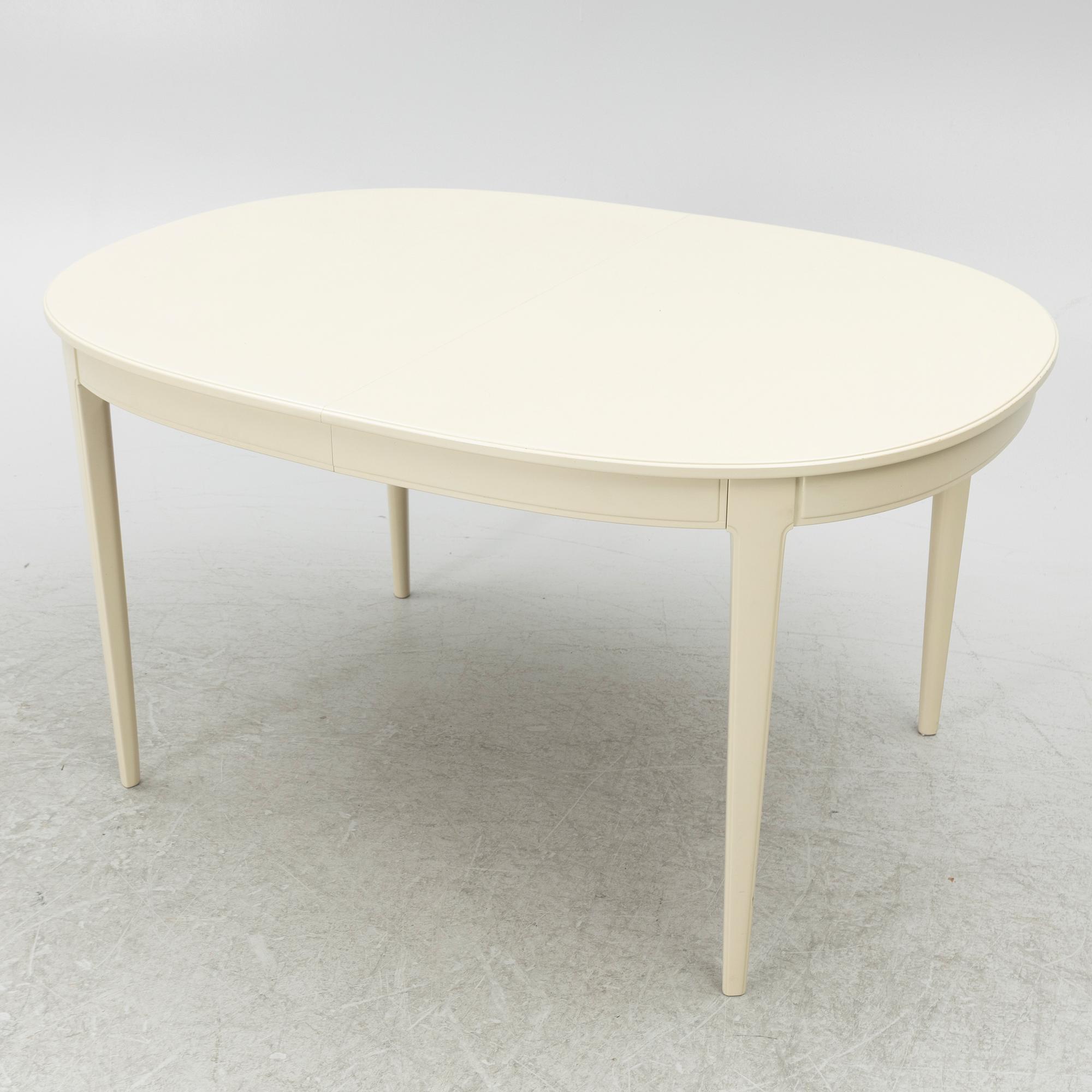 Carl Malmsten, an eight part dining group, "Herrgården", Åfors, second half of the 20th century.