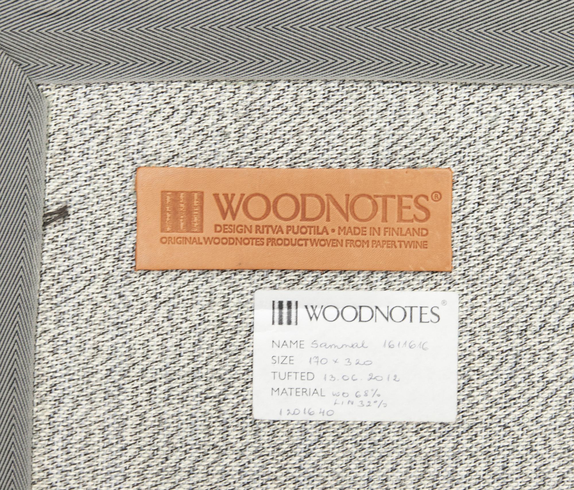 RITVA PUOTILA, A tufted carpet for Woodnotes, Finland 2012. Circa 320x171 cm.