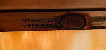 SKRIN, Tiffany Studio, New York, omkring år 1900.