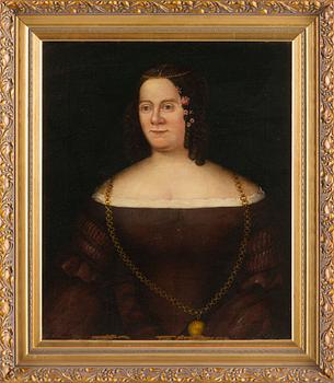 Tuntematon Taiteilija, 1800-luvun alkupuolisko, Naisen muotokuva.