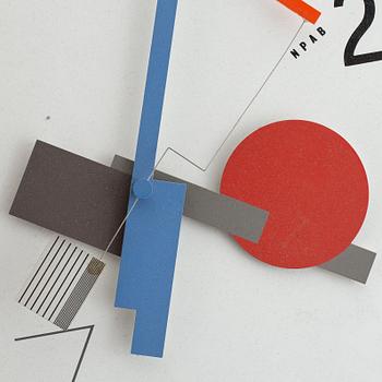 Nicolai Canetti, a 1980's 'Artec Twelwe' wall clock, Collector's Collection.
