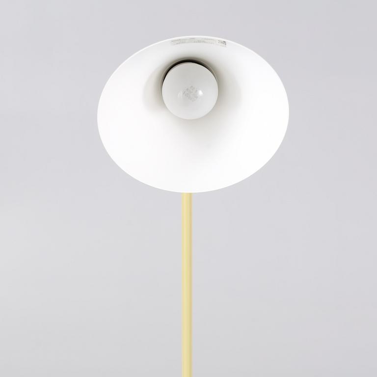 An "AJ" floor lamp, designed by Arne Jacobsen for Louis Poulsen, 21st century.