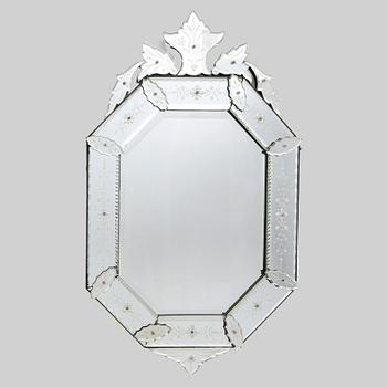 Mirror, Venetian style, first half of the 20th century.