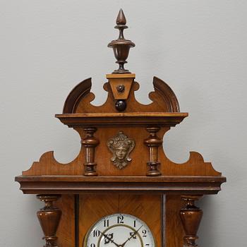 VÄGGUR, Junghans, nyrenässans, 1800-talets slut.