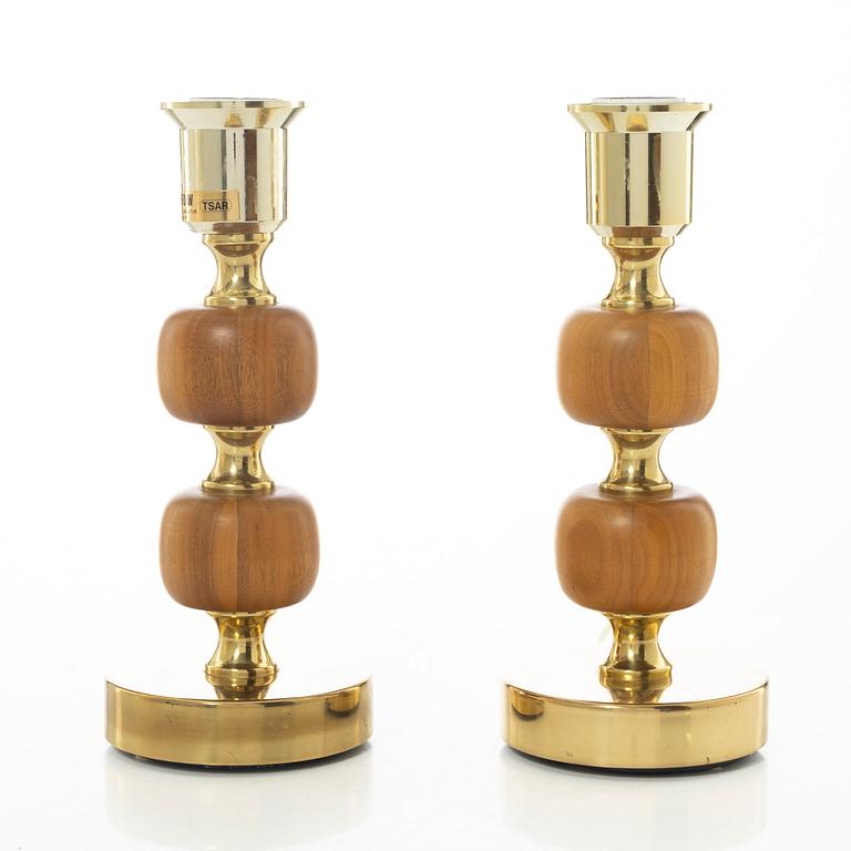 Table lamps, a pair, Stilarmatur Tranås, 1970s.