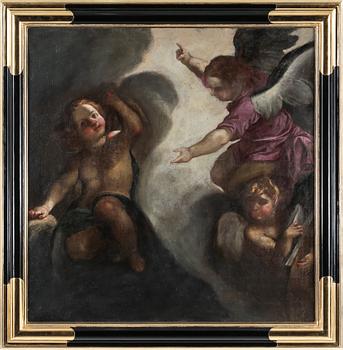 OKÄND KONSTNÄR, olja på duk, Bologna-skolan, 1600-tal.